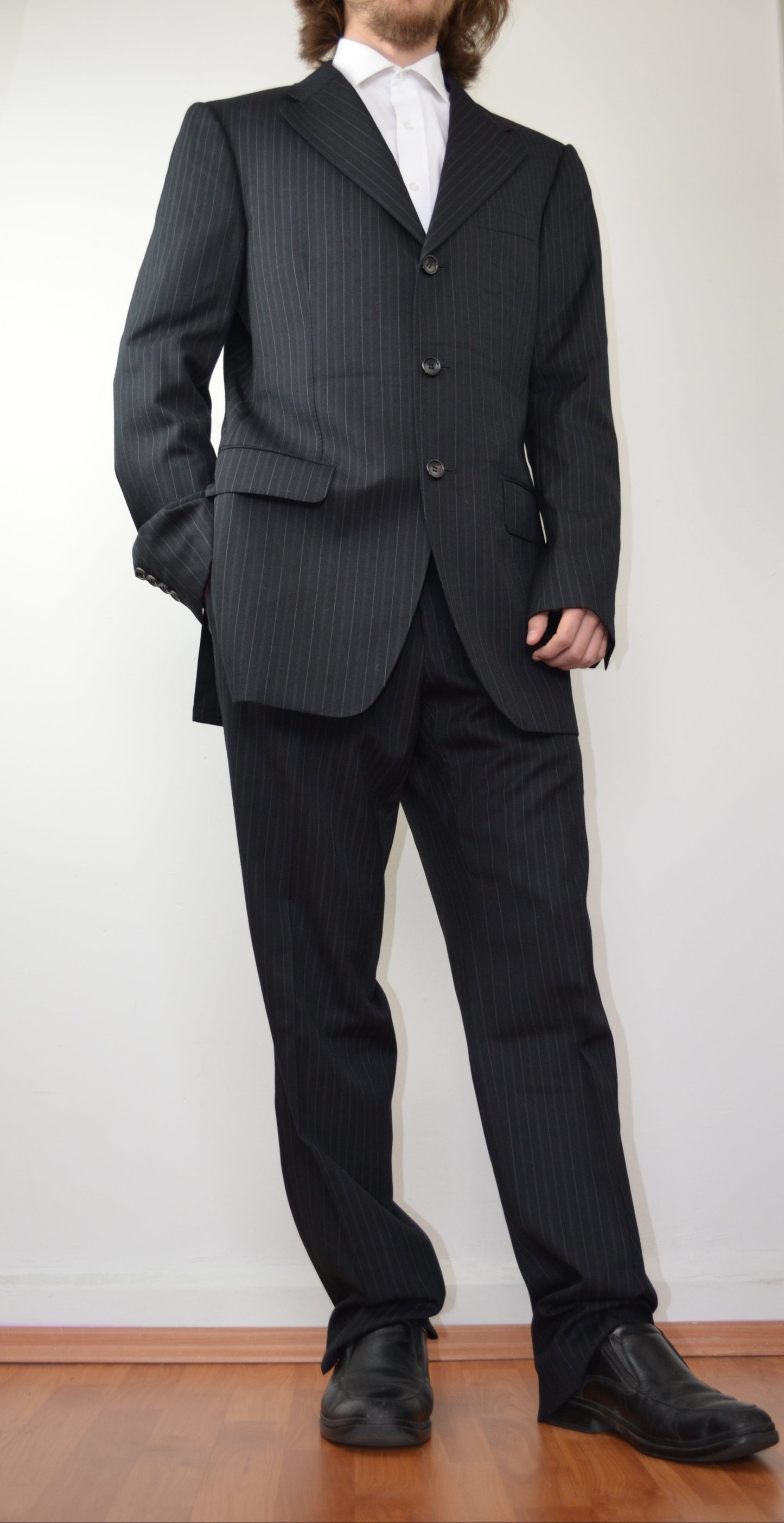 Traje GUCCI a rayas