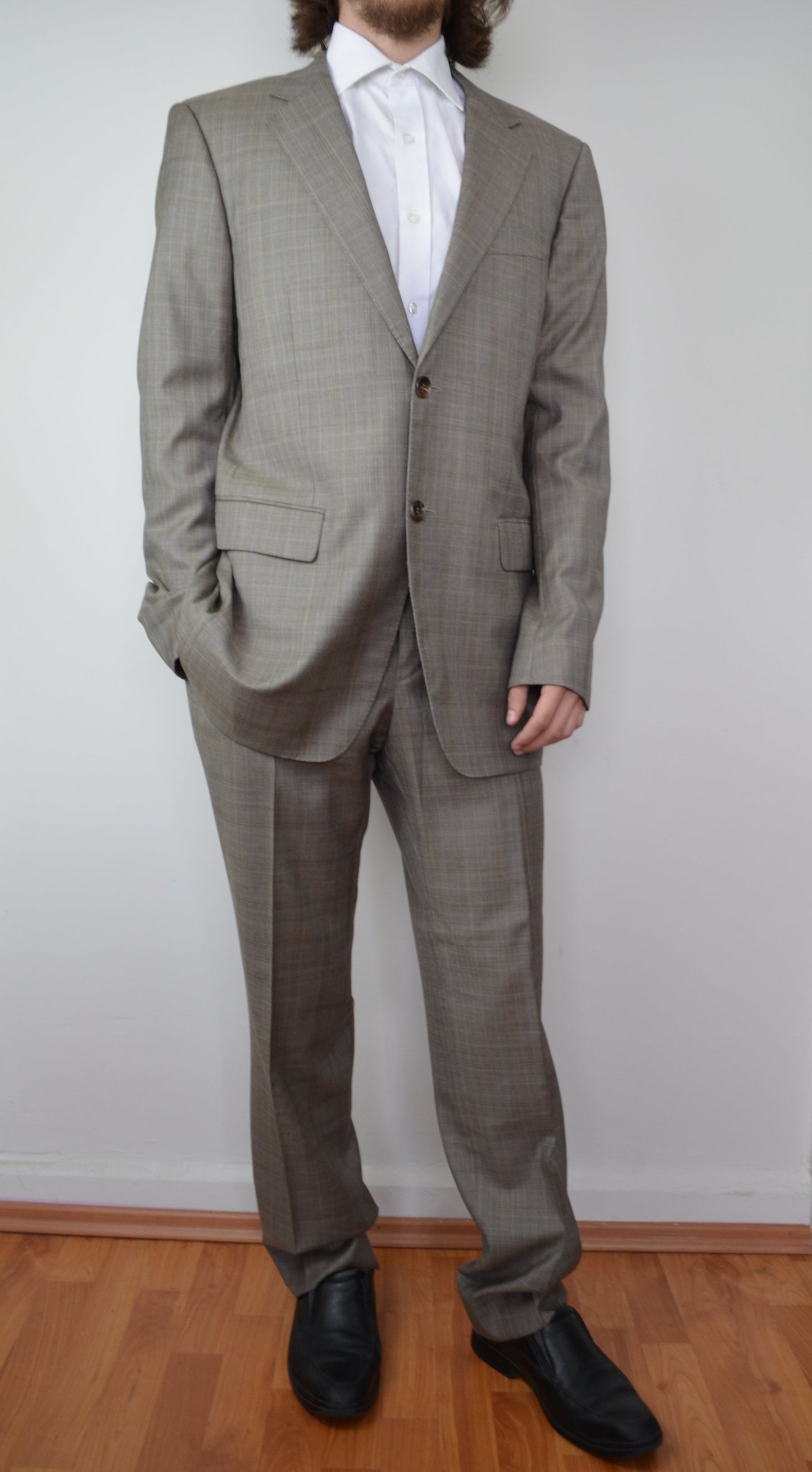 Traje GUCCI a cuadros