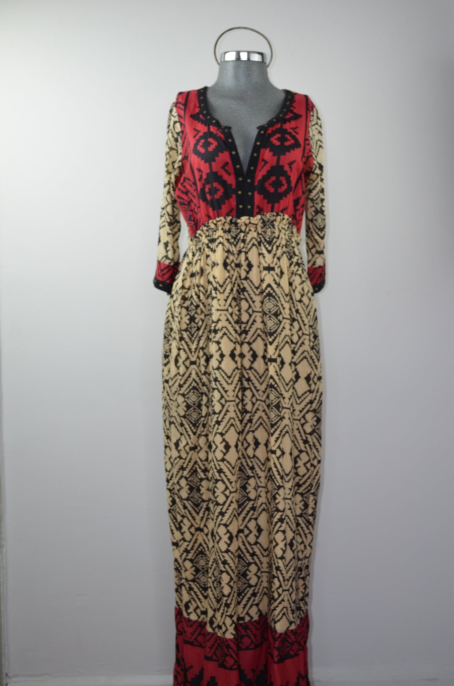 Vestido largo RAPSODIA