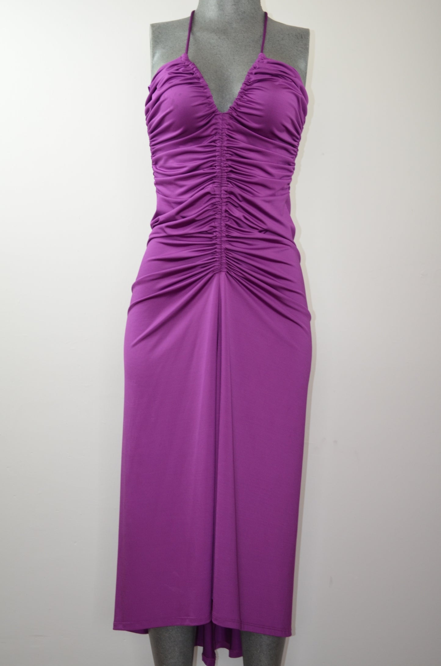 Vestido drapeado Veronica Beard