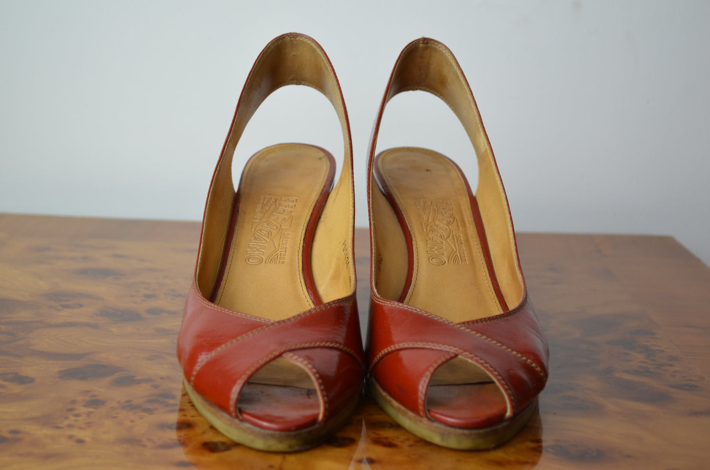 Tacones Salvatore Ferragamo plataformas