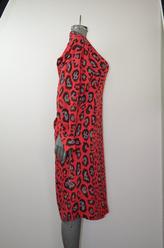 Vestido Adolfo Domínguez animal print