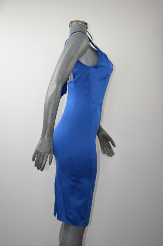 Vestido colombiano Azul las Oreiro