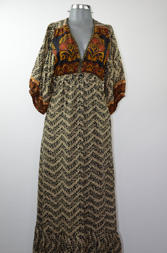 Vestido largo RAPSODIA