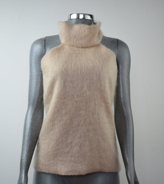 Blusa de lana y seda