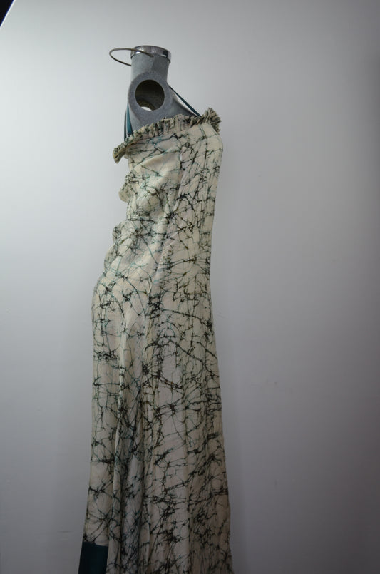 Vestido indio de seda