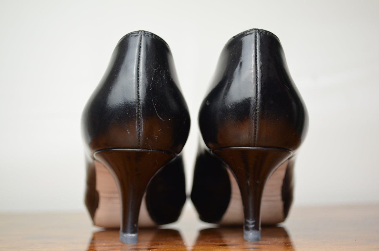 Tacones Max Mara punta abierta