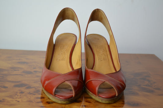 Tacones Salvatore Ferragamo plataformas